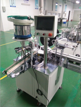 第五代 散熱片自動裝膠釘機